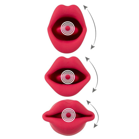 Oral Fun Moving Lips Tongue Vibrator - Save 20%