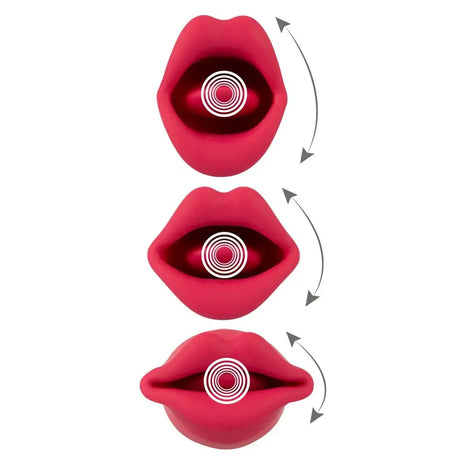 Oral Fun Moving Lips Tongue Vibrator - Save 25% - Fast Shipping - United Kingdom Stoke-on-trent