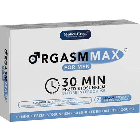 Orgasmmax for Men 2 Capsules - Save 15% - Sale United Kingdom Stoke-on-trent