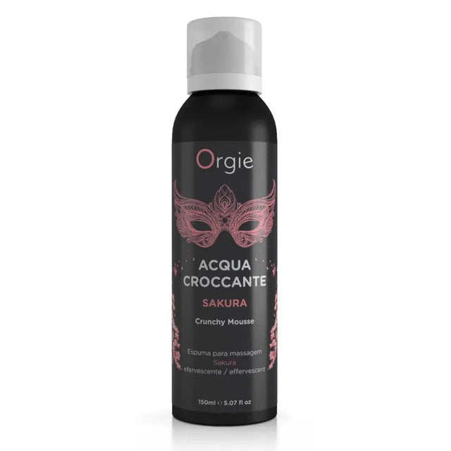 Orgie Acqua Croccante Sakura – Crunchy Sensory Massage Foam - Save 5% - Uk - Sale United Kingdom Stoke-on-trent