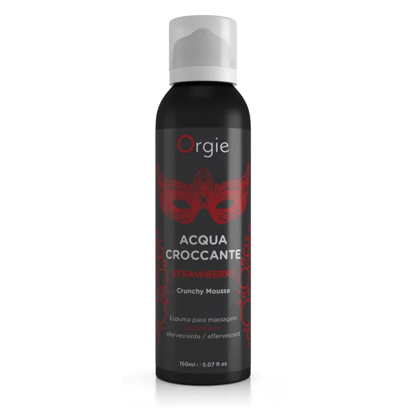 Orgie Acqua Croccante Strawberry – Crunchy Sensory Massage Foam - Save 15% - Uk - Sale United Kingdom Stoke-on-trent