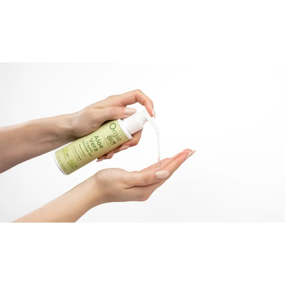 Orgie Bio Aloe Vera Organic Intimate Gel – Vegan Water-based Lubricant - Save 15% - Uk | Certified - Sale United Kingdom Stoke-on-trent