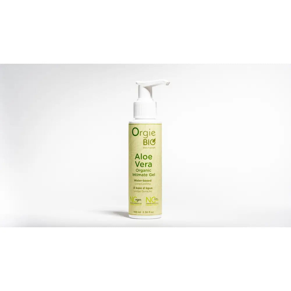 Orgie Bio Aloe Vera Organic Intimate Gel – Vegan Water-based Lubricant - Save 15% - Uk | Certified - Sale United Kingdom Stoke-on-trent