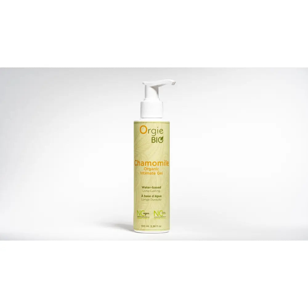 Orgie Bio Chamomile Organic Intimate Gel – Vegan Water-based Lubricant - Save 15% - Uk | Certified - Sale United Kingdom Stoke-on-trent