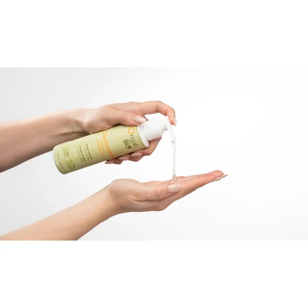 Orgie Bio Chamomile Organic Intimate Gel – Vegan Water-based Lubricant - Save 15% - Uk | Certified - Sale United Kingdom Stoke-on-trent