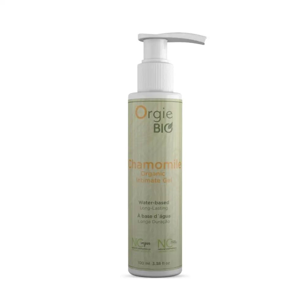 Orgie Bio Chamomile Organic Intimate Gel – Vegan Water-based Lubricant - Save 15% - Uk | Certified - Sale United Kingdom Stoke-on-trent