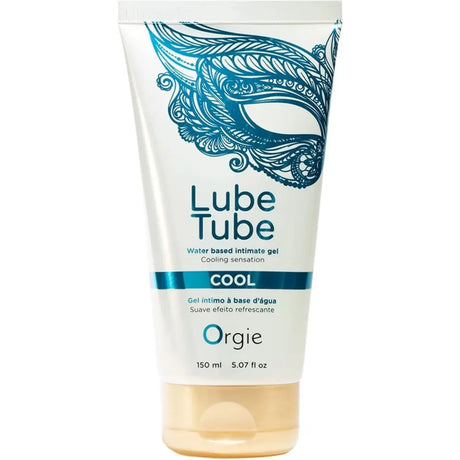 Orgie Cooling Lube Lubricant 150ml Waterbased Gel Edible Sex Aid Bottle - Save 5% - Sale United Kingdom Stoke-on-trent