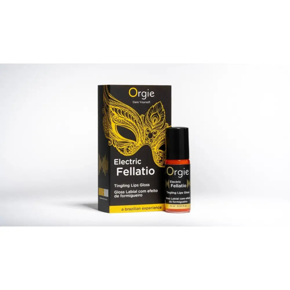 Orgie Electric Fellatio Tingling Lip Gloss Oral Kiss Pleasure Balm Foreplay Fun - Save 5% - Sale United Kingdom Stoke-on-trent