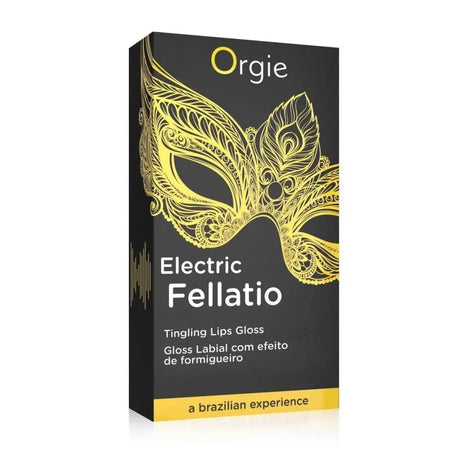 Orgie Electric Fellatio Tingling Lip Gloss Oral Kiss Pleasure Balm Foreplay Fun - Save 5% - Sale United Kingdom Stoke-on-trent