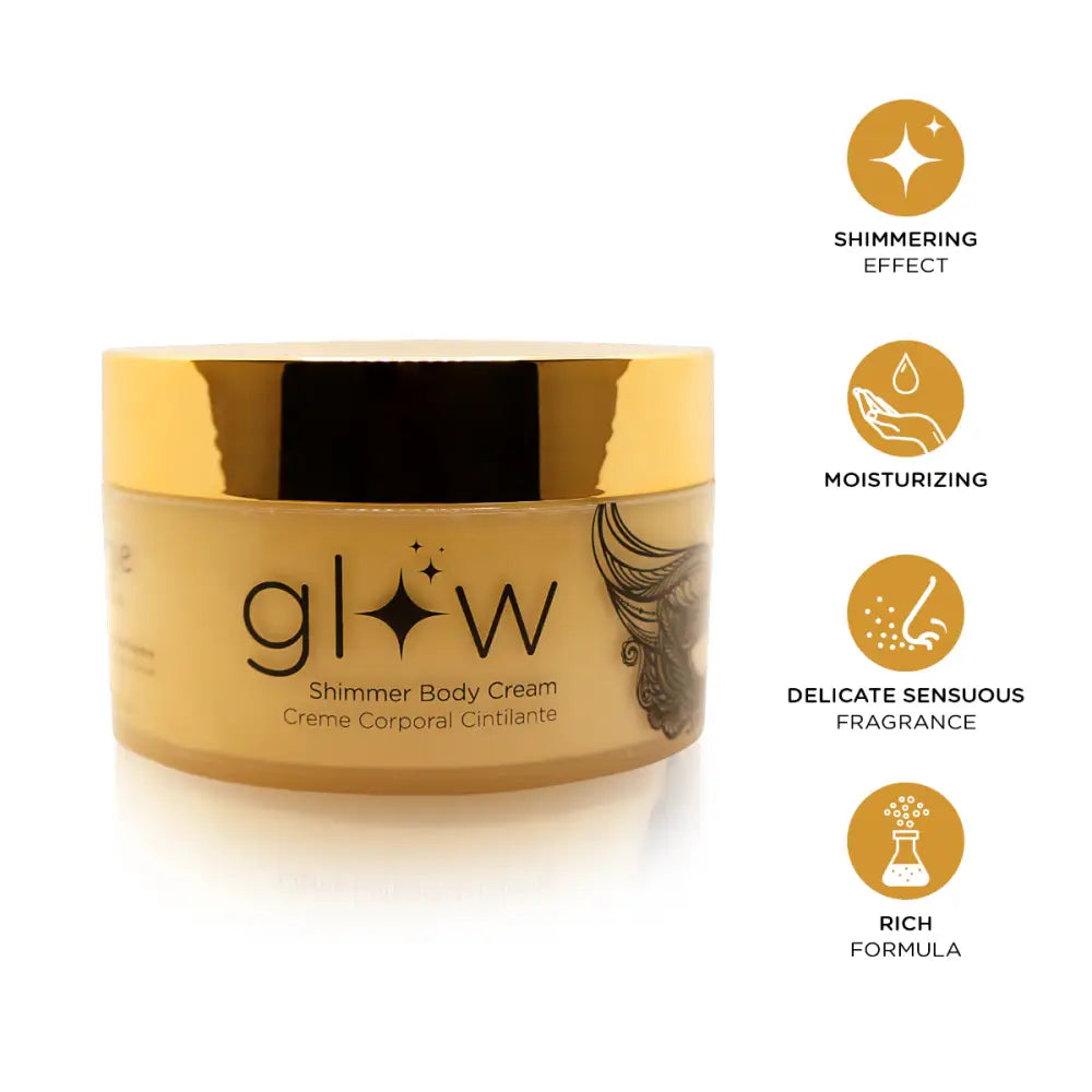 Orgie Glow Shimmer Body Cream 250ml – Luminous Moisturiser - Save 15% - Uk | Radiant Skin - Sale United Kingdom Stoke-on-trent