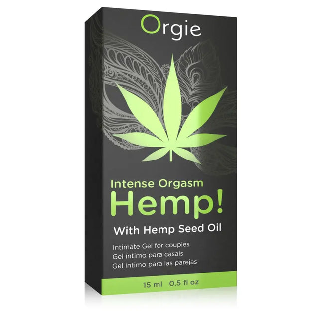 Orgie Hemp Intense Orgasm Serum – Warming & Cooling Arousal Gel - Save 10% - Uk - Sale United Kingdom Stoke-on-trent