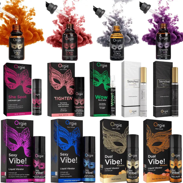 Orgie Intense Arousal Drops for Her/women - Strong Tingling Various Styles - for Her/women - New Products – Latest Sex Toys & Adult