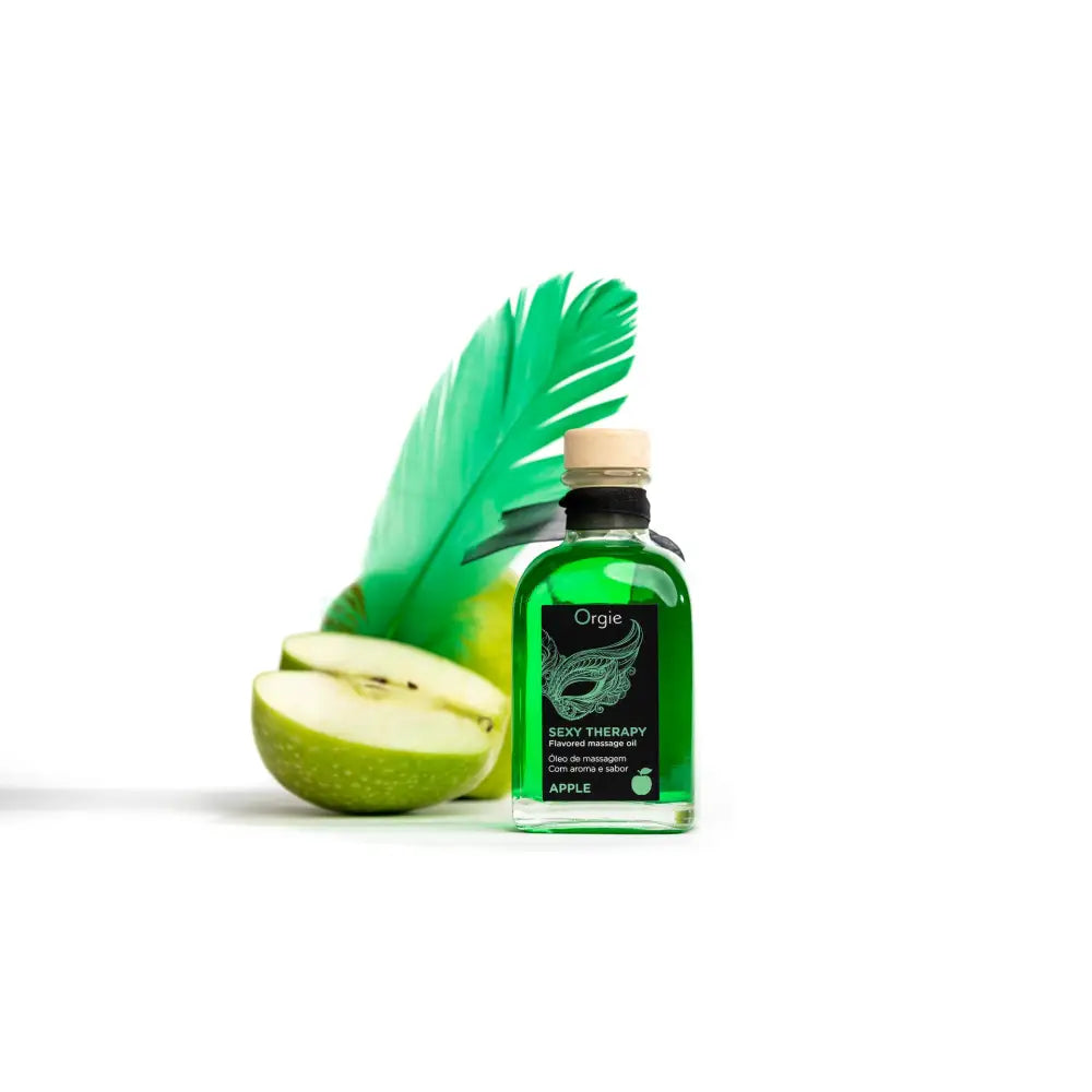 Orgie Lips Massage Kit Apple – Warming Kissable Couples Foreplay Set - Save 15% - Sale United Kingdom Stoke-on-trent