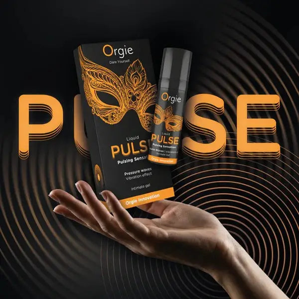 Orgie Liquid Pulse Pulsing Sensation Intimate Gel Enhancer for Her 15ml - Save 5% - Sexy Vibe! Vibrator - Fast Shipping - Sale United