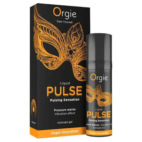 Orgie Liquid Pulse Pulsing Sensation Intimate Gel Enhancer for Her 15ml - Save 5% - Sexy Vibe! Vibrator - Fast Shipping - Sale United