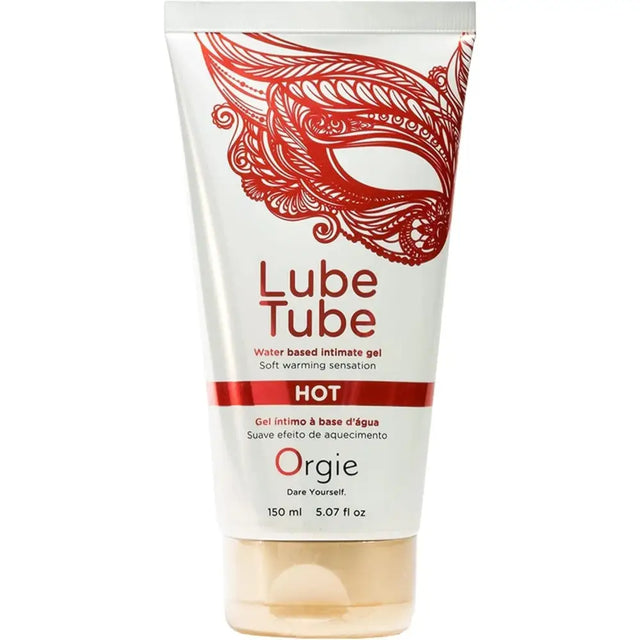 Orgie Lube Hot Warming 150ml Lubricant Waterbased Gel Edible Sex Aid Bottle - Save 5% - Sale United Kingdom Stoke-on-trent