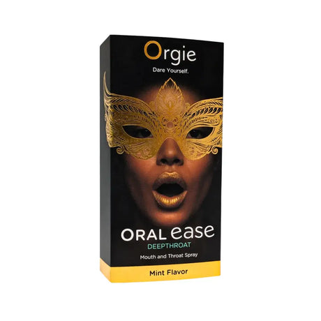 Orgie Oral Ease Deepthroat Desensitising Spray for Mouth/throat Sex Play - Mint - Save 10% - for Mouth/throat - Sale United Kingdom