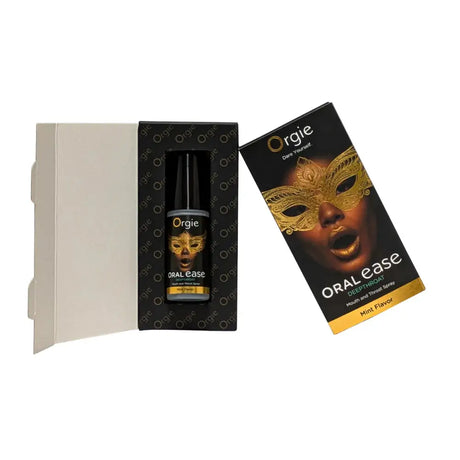 Orgie Oral Ease Deepthroat Desensitising Spray for Mouth/throat Sex Play - Mint - Save 10% - for Mouth/throat - Sale United Kingdom