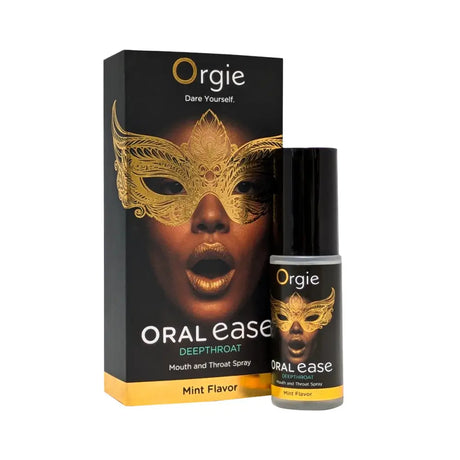 Orgie Oral Ease Deepthroat Desensitising Spray for Mouth/throat Sex Play - Mint - Save 10% - for Mouth/throat - Sale United Kingdom