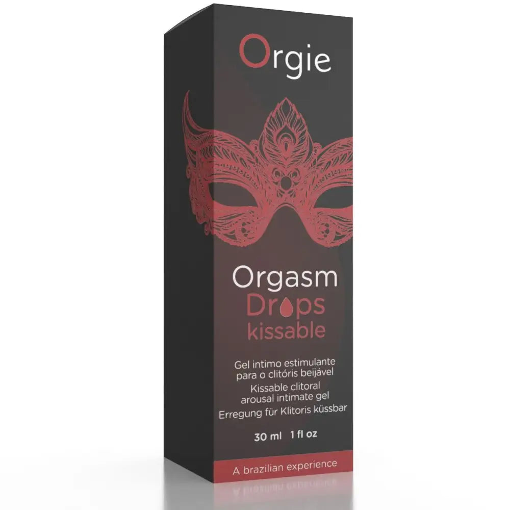 Orgie Orgasm Drops Kissable Intimate Gel Clitoral Arousal Warming for Her 30ml - Save 20% - Kissable - Sale United Kingdom Stoke-on-trent