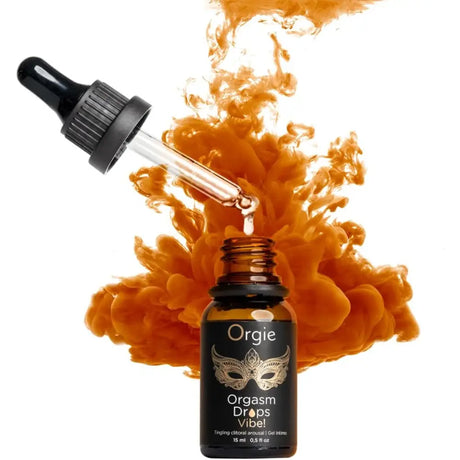 Orgie Orgasm Drops - Vibe! - Tingling Clitoral Arousal Serum 15ml - Save 25% - Sale United Kingdom Stoke-on-trent