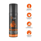 Orgie Piranha Power Cream for Him Increased Arousal & Harder Longer Erection - Save 10% - Xtra Hard Gel - Sale United Kingdom Stoke-on-trent