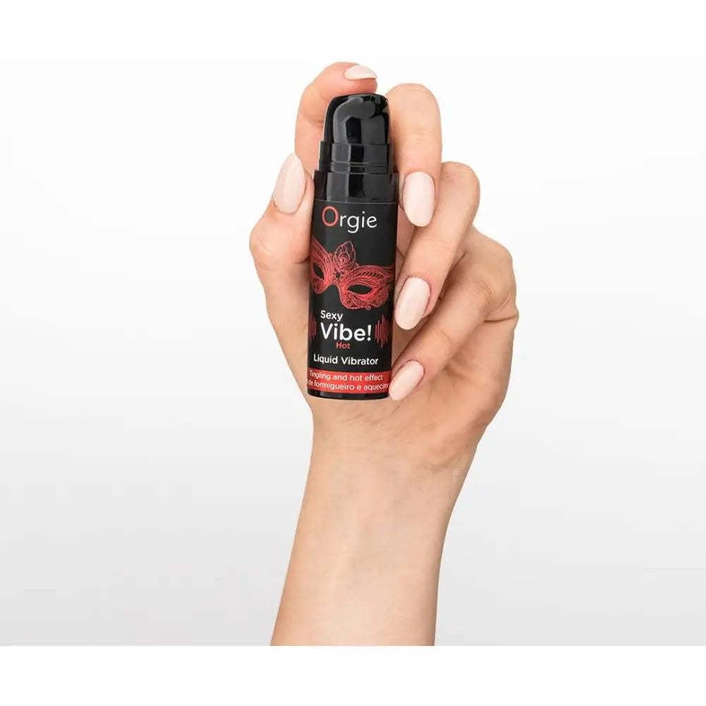 Orgie Sexy Vibe! Hot Liquid Vibrator 15ml - Save 10% - Fast Shipping - Sale United Kingdom Stoke-on-trent