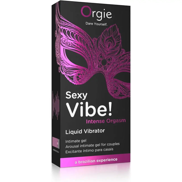 Orgie Sexy Vibe! Intense Orgasm Liquid Vibrator 15ml - Save 10% - 15% - Sale United Kingdom Stoke-on-trent