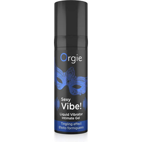 Orgie Sexy Vibe! Liquid Vibrator 15ml - Save 10% - Fast Shipping - Sale United Kingdom Stoke-on-trent