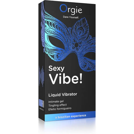 Orgie Sexy Vibe! Liquid Vibrator 15ml - Save 10% - Fast Shipping - Sale United Kingdom Stoke-on-trent