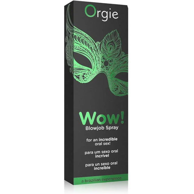 Orgie Wow! Blowjob Spray Icy Sensory Sensation Stimulation for Her/him - Orgie - Save 15% - Wow! Blowjob Spray - Sale United Kingdom