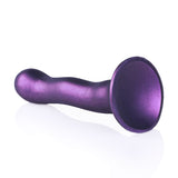 Оуч Силиконовый Пылающий G SPOT DILDO 7 -дюймовый металлический фиолетовый