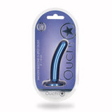 Ouch Silicone G Spot Dildo 5inch Metallic Blue
