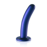 Оуч силиконовый G Spot Dildo 6 -дюймовый металлический синий