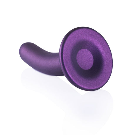 Ouch silicone g sbot dildo 6inch porffor metelaidd