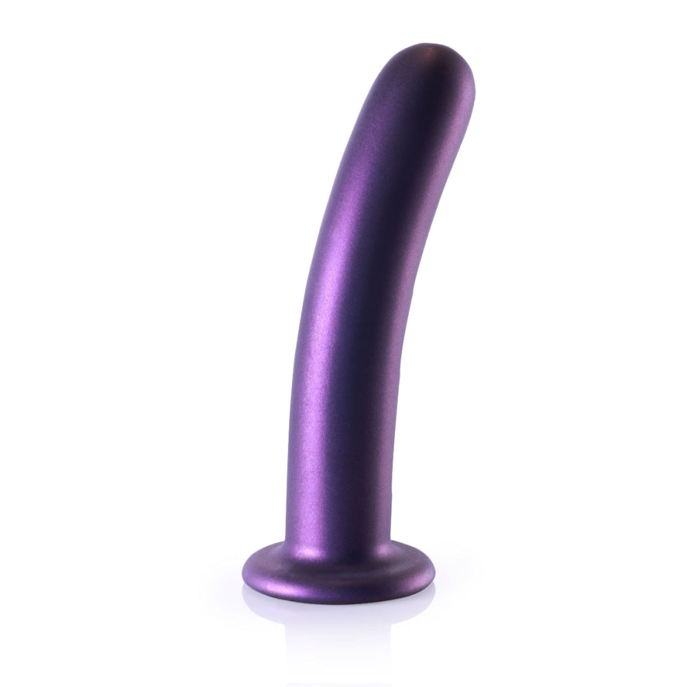 OUCH Silicone G Spot consolador 7 pulgadas Purple metálico