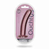 Oouch Silicone G Spot Dildo 7inch Metallic Rose