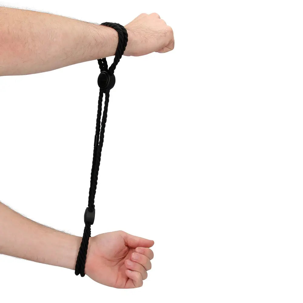 Ouch Adjustable Rope Hand Cuffs - Save 15% - Fast Shipping - Sale United Kingdom Stoke-on-trent