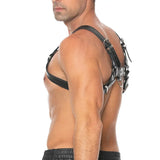 Ouch Chest Bulldog Harness Black Large to Xlarge - Save 30% - Fast Shipping - Sale United Kingdom Stoke-on-trent