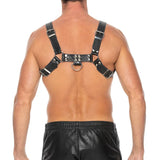 Ouch Chest Bulldog Harness Black Large to Xlarge - Save 30% - Fast Shipping - Sale United Kingdom Stoke-on-trent