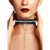 Ouch Diamond Studded Collar with Leash - Save 15% - with - Fast Shipping - Sale United Kingdom Stoke-on-trent