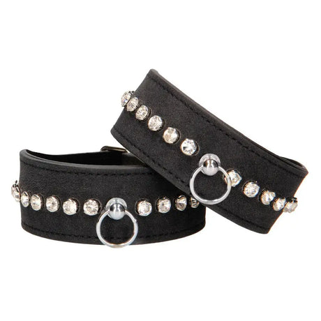 Ouch Diamond Studded Wrist Cuffs - Save 30% - Fast Shipping - Sale United Kingdom Stoke-on-trent
