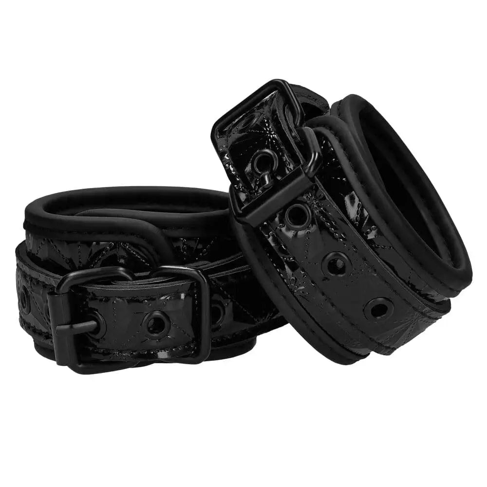 Ouch Luxury Black Hand Cuffs - Save 15% - Fast Shipping - Sale United Kingdom Stoke-on-trent