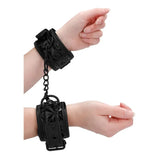 Ouch Luxury Black Hand Cuffs - Save 15% - Fast Shipping - Sale United Kingdom Stoke-on-trent