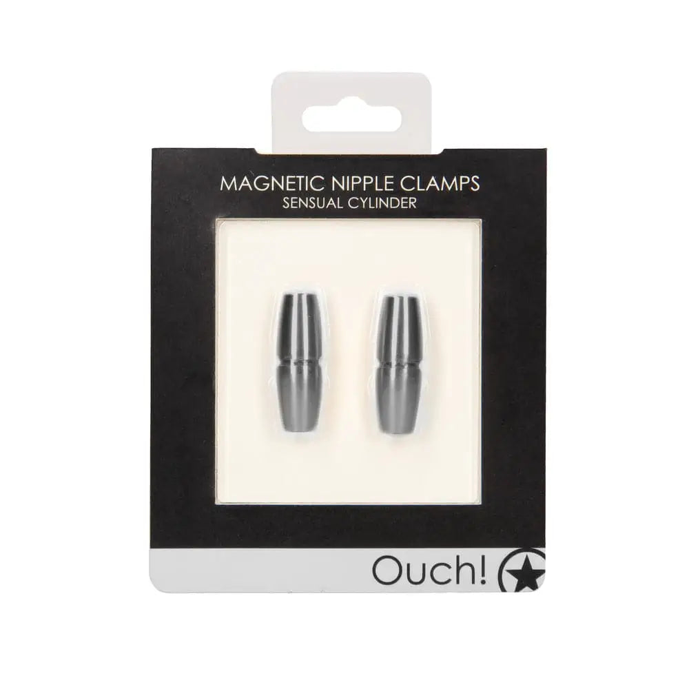 Ouch Magnetic Sensual Cylinder Nipple Clamps - Save 25% - Fast Shipping - Sale United Kingdom Stoke-on-trent