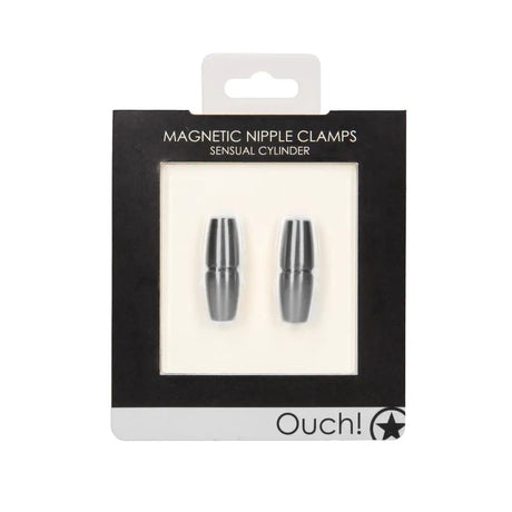 Ouch Magnetic Sensual Cylinder Nipple Clamps - Save 25% - Fast Shipping - Sale United Kingdom Stoke-on-trent