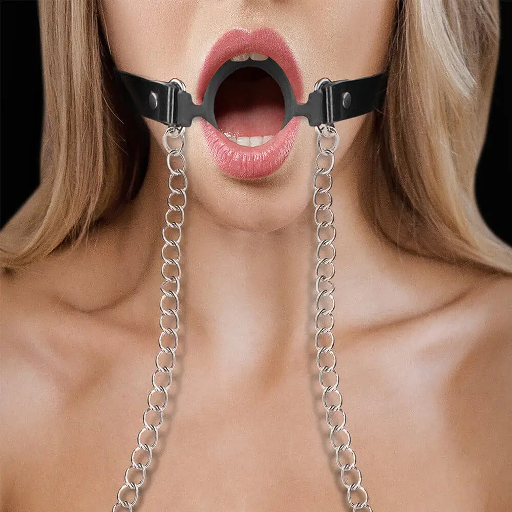 Ouch o Ring Gag with Nipple Clamps - Save 15% - o with - Fast Shipping - Sale United Kingdom Stoke-on-trent