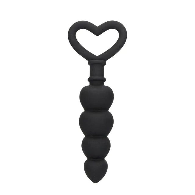 Ouch Silicone Anal Love Beads Black - Save 25% - Fast Shipping - Sale United Kingdom Stoke-on-trent
