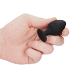 Ouch Silicone Swirled Butt Plug Set Black - Save 25% - Sale