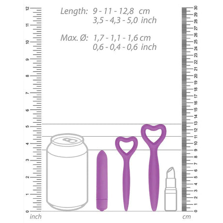 Ouch Silicone Vaginal Dilator Set Purple - Save 25% - Fast Shipping - Sale United Kingdom Stoke-on-trent